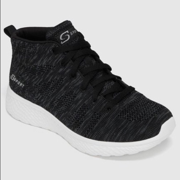 skechers womens high tops with memory foam